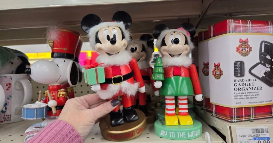 Disney Mickey Mouse Nutcracker Décor in store