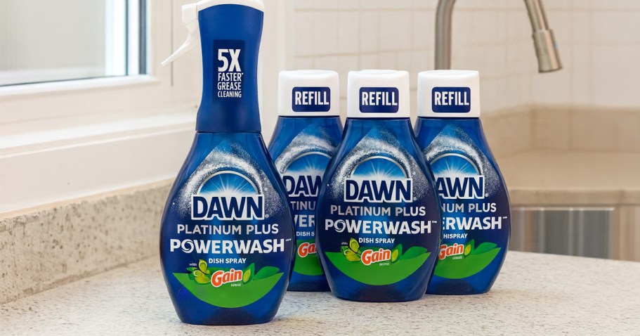 Dawn Powerwash Spray + 3 Refills Just $12.87 Shipped on Amazon