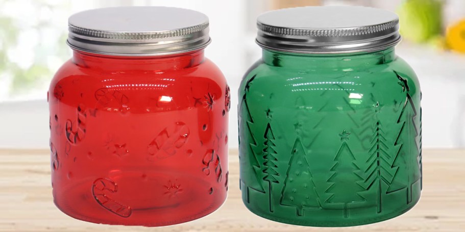FREE Shipping from Dollar Tree?! Score 12 Christmas Jars for $18 Shipped (Group Gifting Idea!)