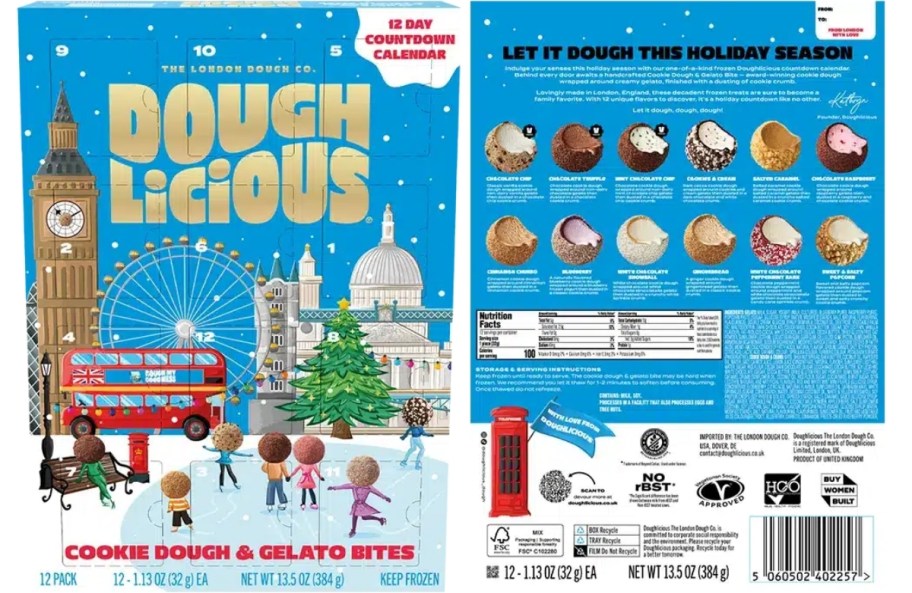 doughlicious calendar packaging