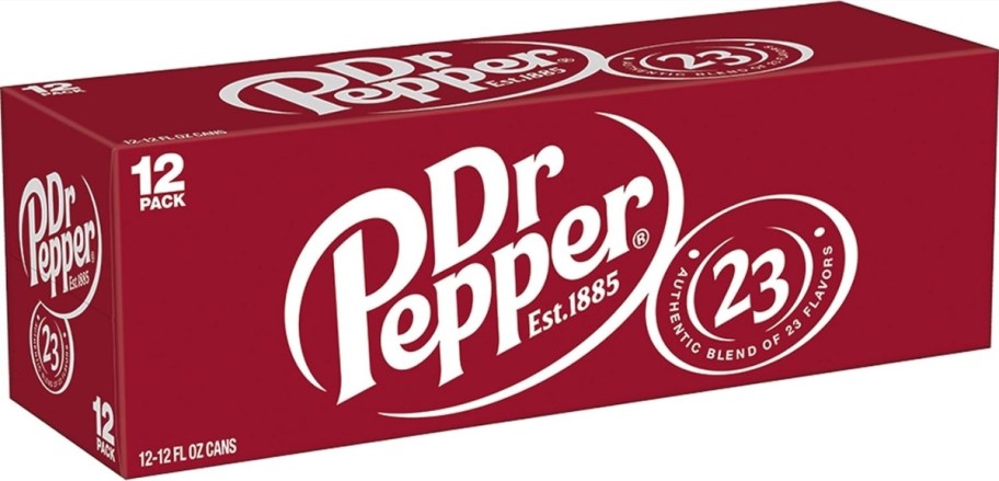 12 pack of dr pepper 