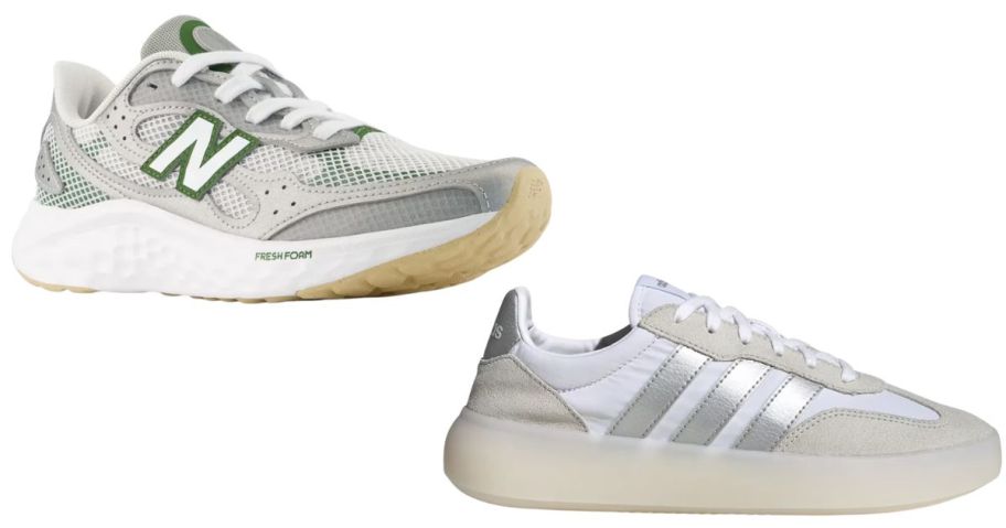 new balance and adidas shoes