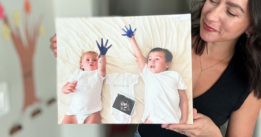 Unlimited Custom 11×14 Canvas Prints Just $15.99 Shipped