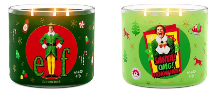 two buddy the elf candles
