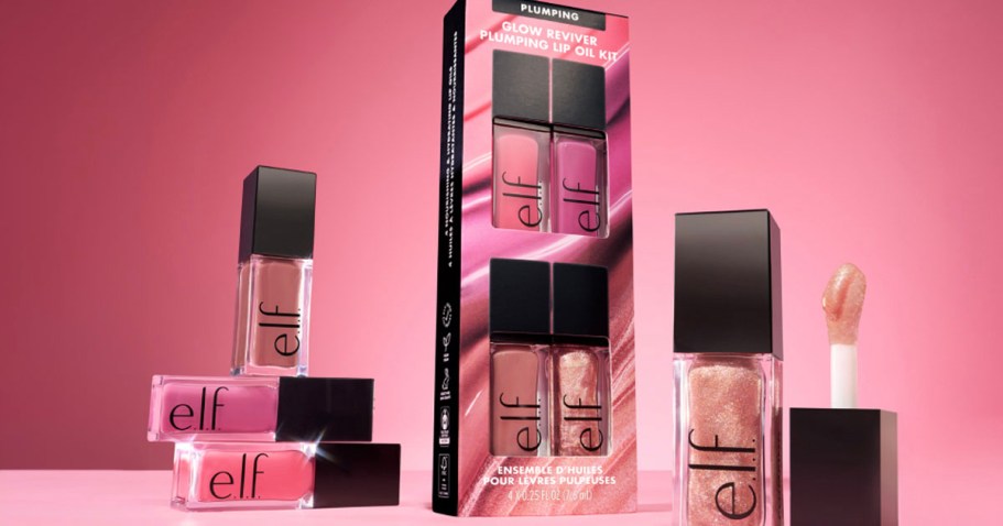e.l.f. Lip Oil Kit Only $15 Shipped on Amazon – Easy Stocking Stuffer!