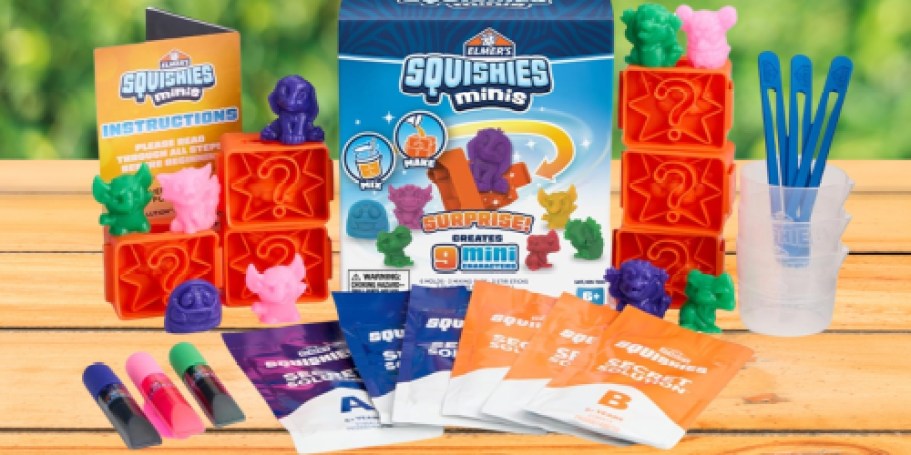 Elmer’s Squishies Minis Kit Just $8.64 on Amazon | Makes 9 Mystery Squishies