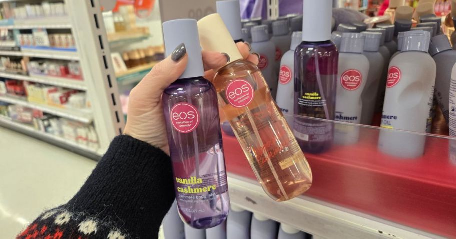 Highly Anticipated eos Cashmere Body Mists Now at Target