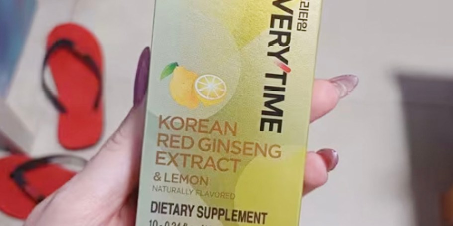 Ginseng Energy Drink Packets 10-Pack Only $17 Shipped on Amazon