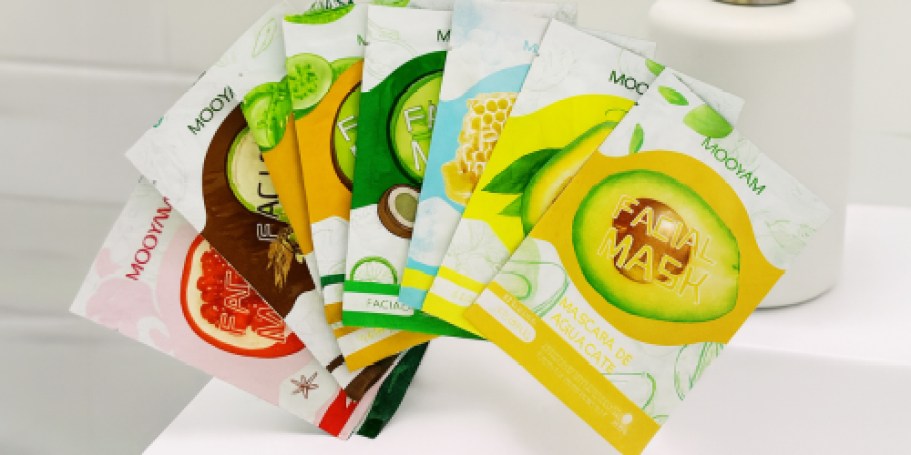 Face Mask 10-Count Variety Pack Only $3 Shipped on Amazon