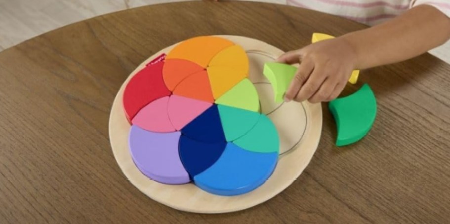 Get 50% Off Fisher-Price Wooden Puzzles on Amazon