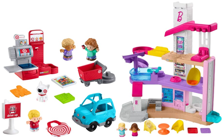 Two Fisher Price toy sets.