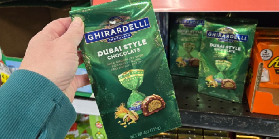 Ghirardelli Dubai Style Chocolate Spotted at Kroger!