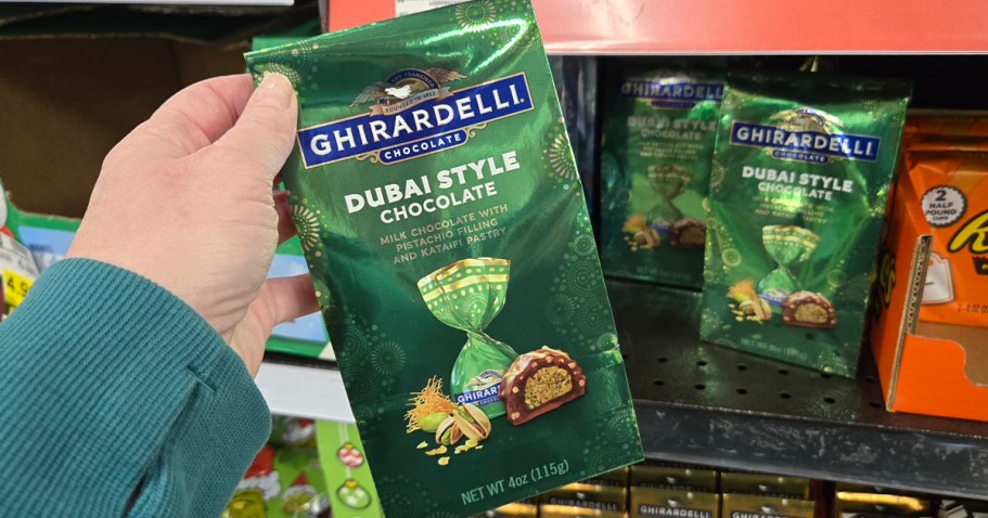 Ghirardelli Dubai Style Chocolate Spotted at Kroger!