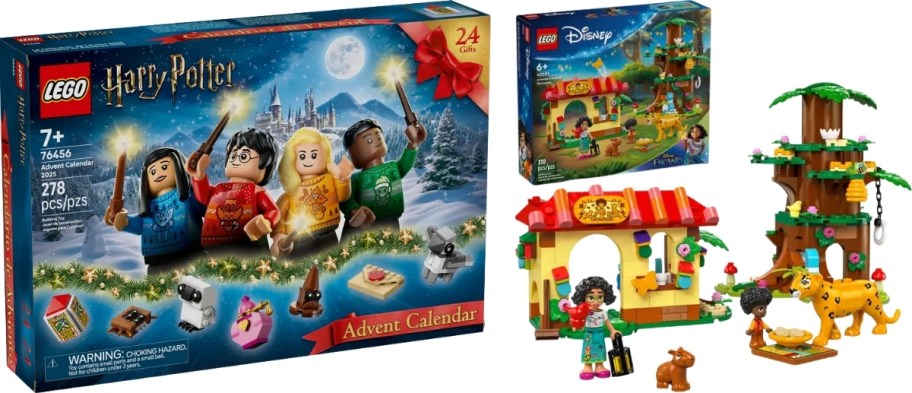 harry potter advent calendar, and encanto set