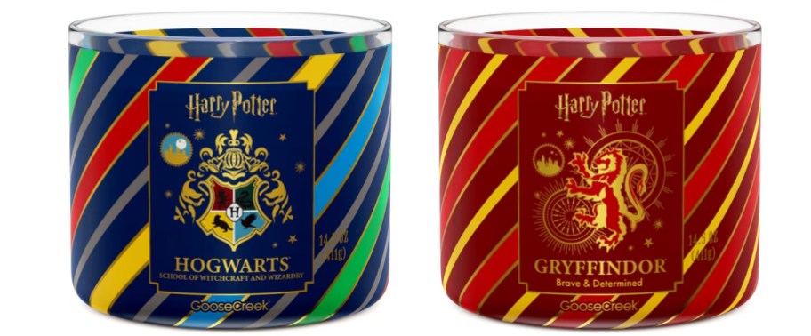 two harry potter candles