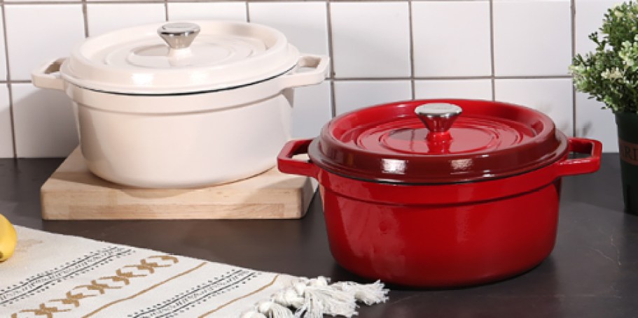 Cast Iron Dutch Oven Just $34.99 Shipped on Amazon (Reg. $70) – Perfect for Sourdough
