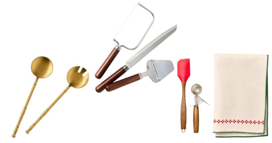 hearth & hand with magnolia utensils and towel