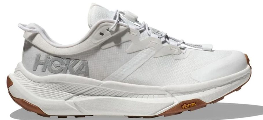 white HOKA Women's Transport Running Shoe
