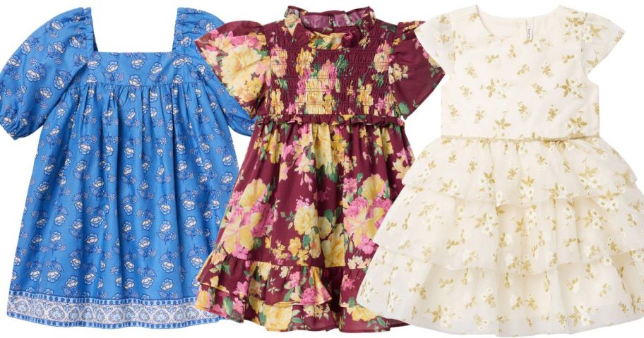 three janie and jack girls dresses