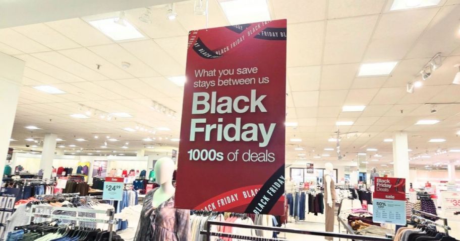 jcpenney black friday sign in store