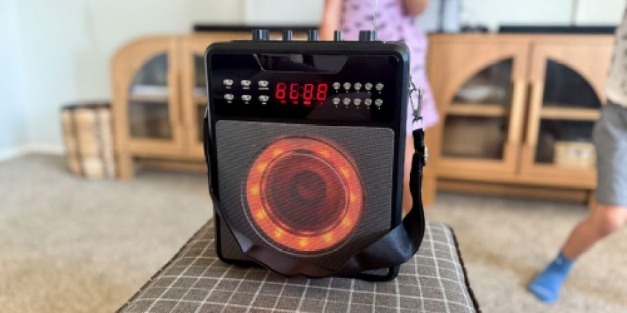 Karaoke Machine Only $29.99 Shipped for Amazon Prime Members