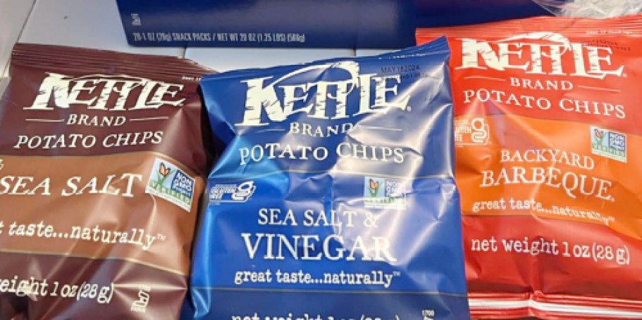 Kettle Chips 20-Count Variety Pack Just $8 Shipped on Amazon