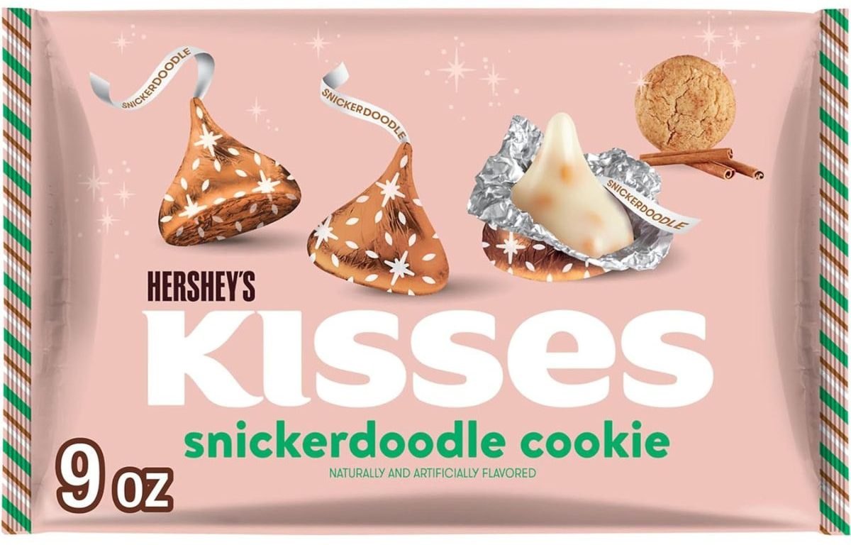 クリスマスギフト6点特盛asa New Hershey's Snickerdoodle Cookie Kisses on Amazon & Target