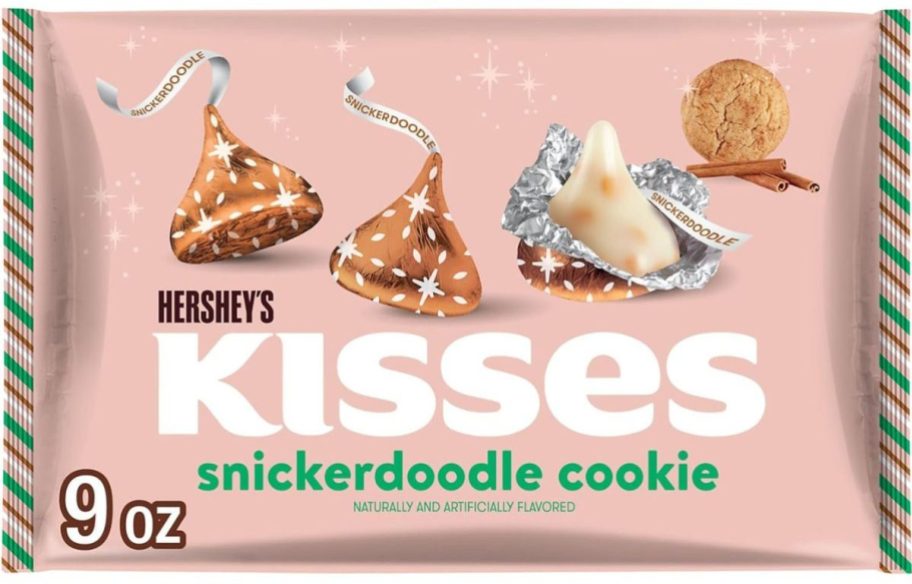 Hershey's Snickerdoodle Cookie Kisses 9oz Bag
