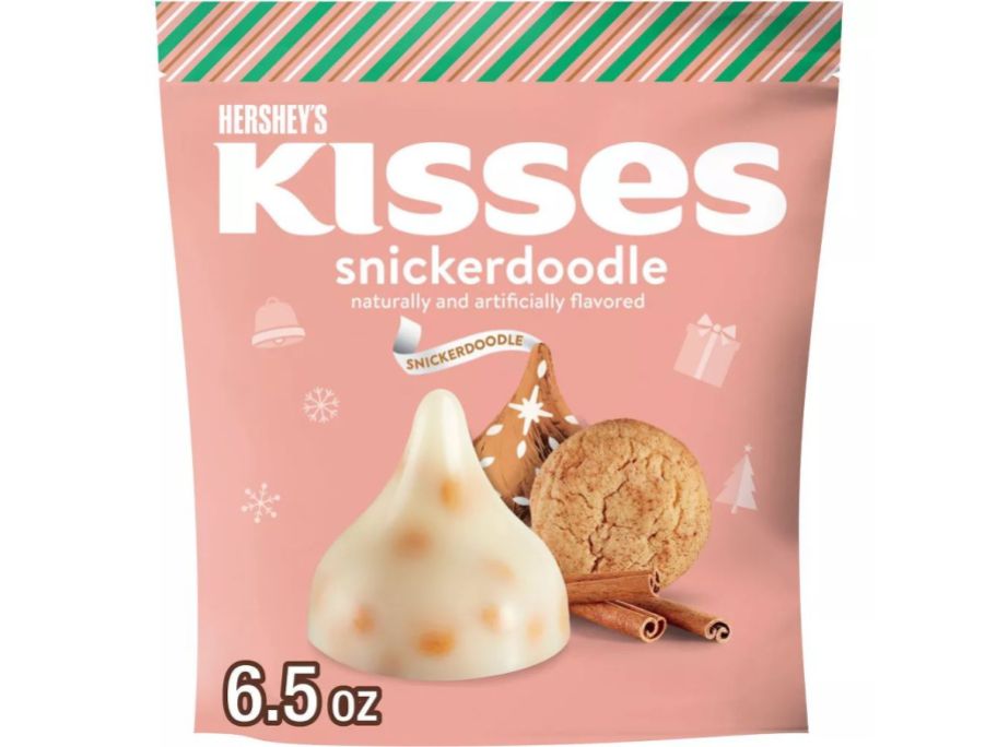 Hershey's Snickerdoodle Cookie Kisses 6.5oz Stand-Up Pouch