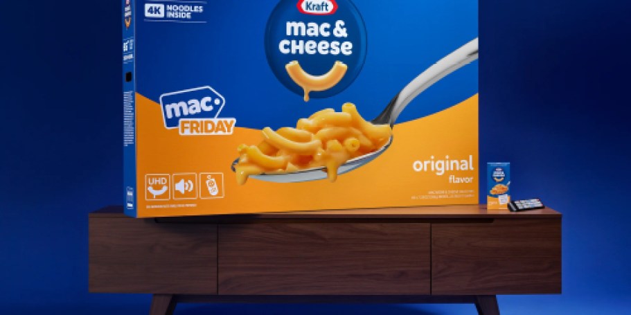 Kraft Mac & Cheese Mega Pack Black Friday Offer