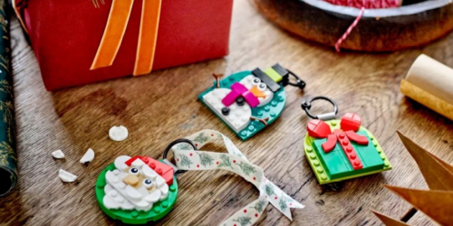 LEGO Christmas Ornaments Only $9 + More Price Drops