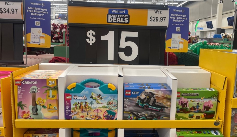 Last Chance to Score LEGO Sets from $15 on Walmart.com (Reg. $30)