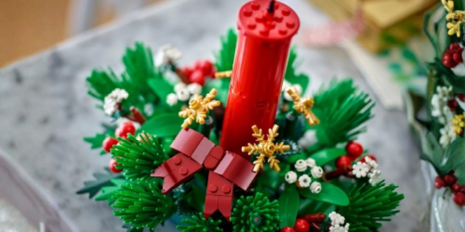 LEGO Christmas Table Decor Only $11.99 After Walmart Cash Back (Reg. $40)