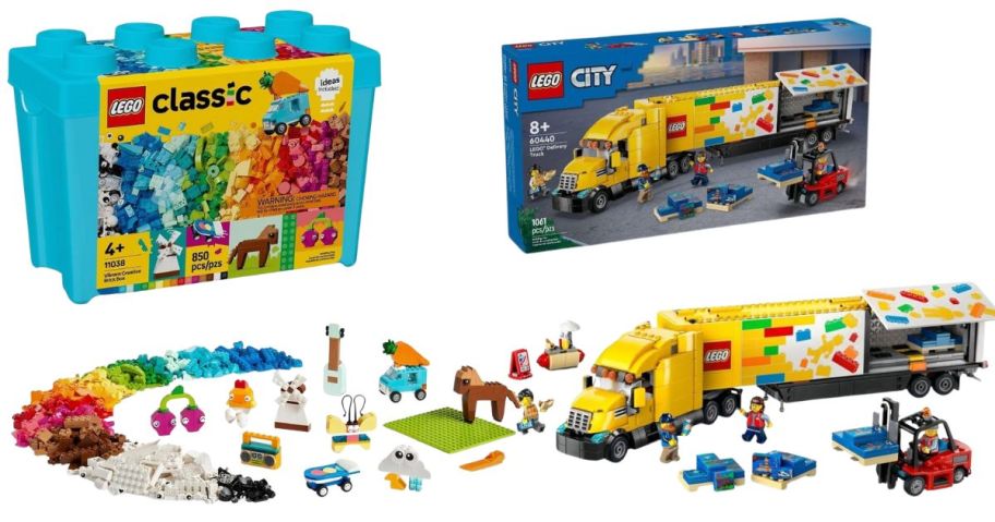 two lego sets