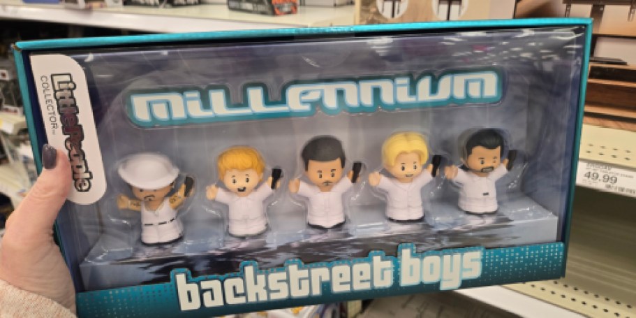 NEW Little People Backstreet Boys Set Just $29.99 on Target.com