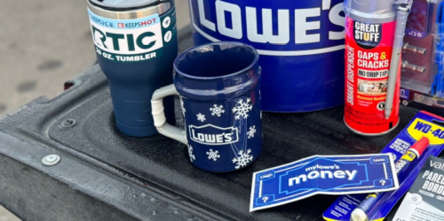 FREE Lowe’s Mini Bucket Mug for First 200 Rewards Members on 12/13