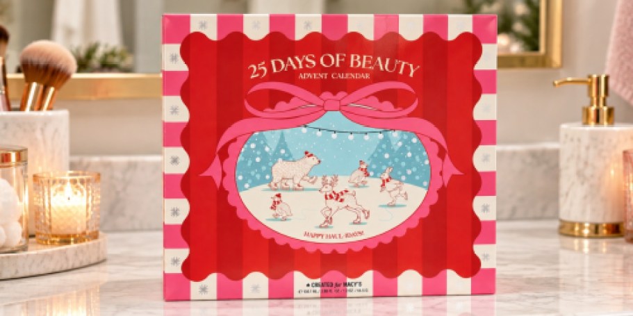 Macy’s 25 Days of Beauty Advent Calendar Just $63.75 Shipped ($300 Value!)