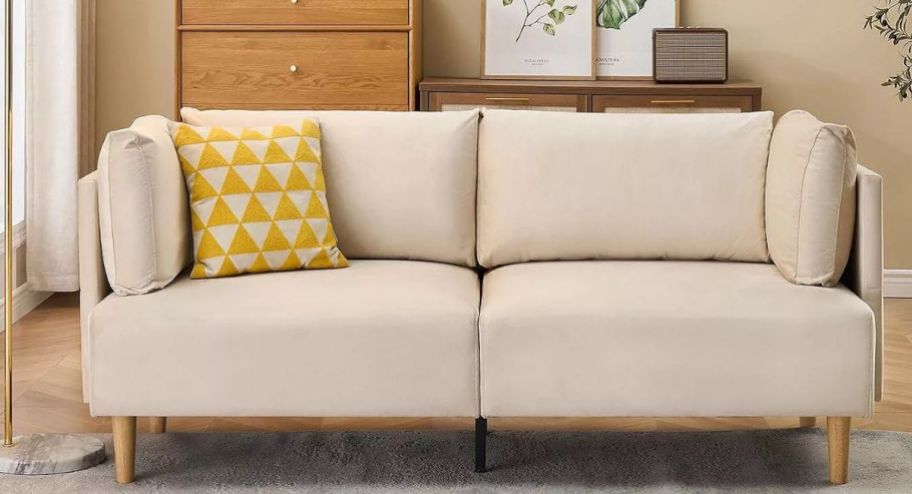 macys beige couch