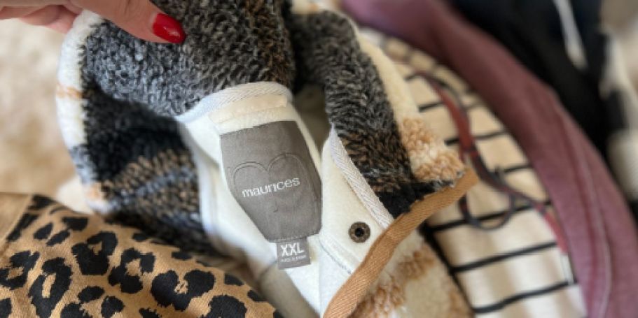 maurices Semi Annual Sale = Women’s Tops, Jeans, & Shoes Under $10