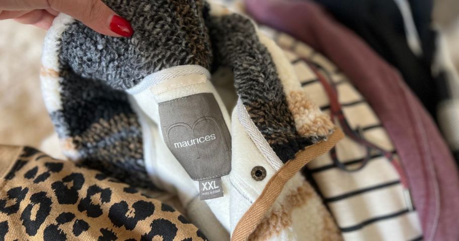 maurices Semi Annual Sale = Women’s Tops, Jeans, & Shoes Under $10