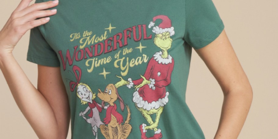 50% Off maurices Women’s Holiday Grinch Clothes