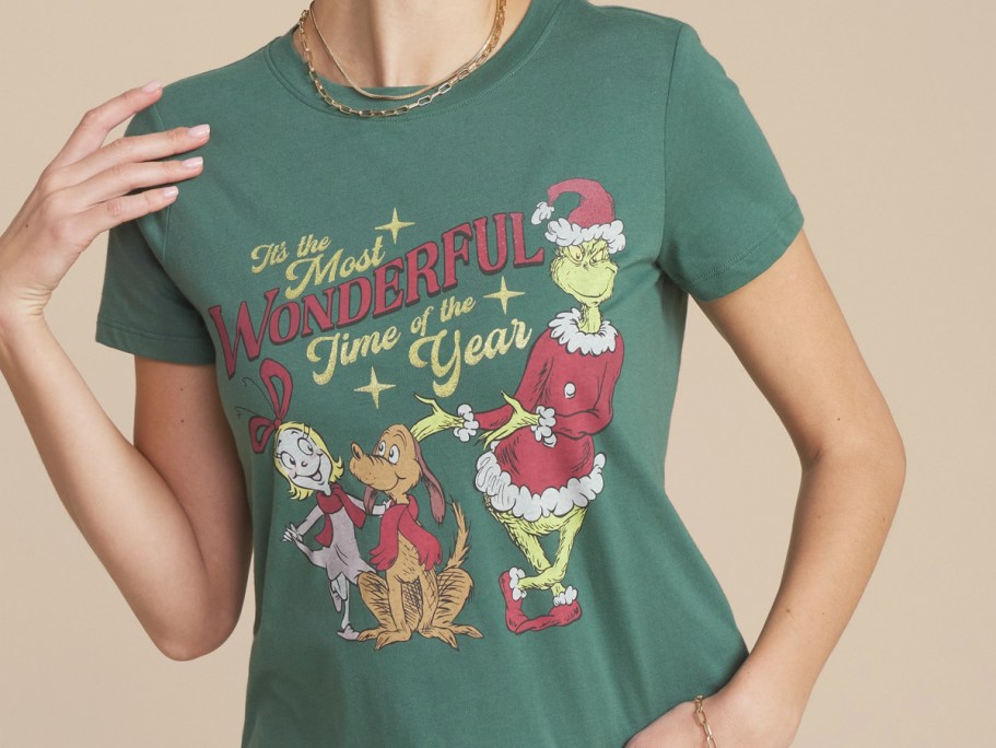 50% Off maurices Women’s Holiday Grinch Clothes