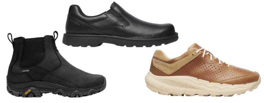merrel men's boot and shoes