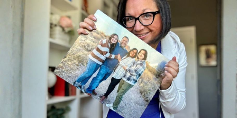 Last Day! 50% Off Metal Photo Prints at Walgreens (Mother’s Day Gift Idea)