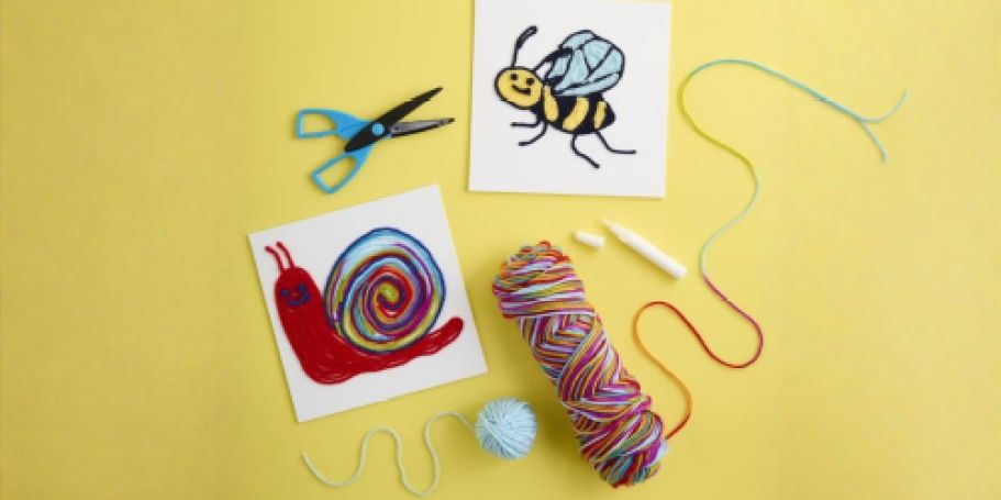 FREE Michaels Kids Classes | Make a Yarn Painting on January 25th