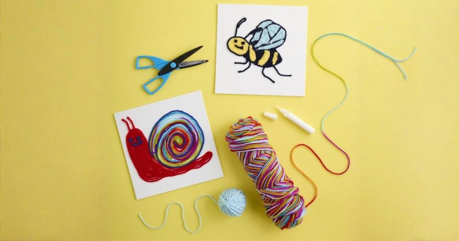 FREE Michaels Kids Classes | Make a Yarn Painting on January 25th