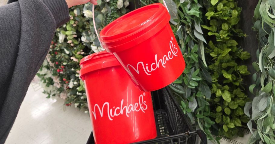 Michael’s Has New Buckets in THREE Sizes (+ They Have Lids!)