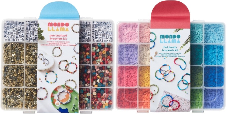 two bead kits for bracelet making