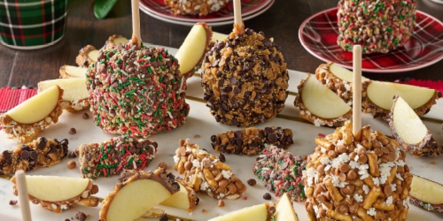 Mrs. Prindable’s Holiday Caramel Apples 9-Pack from $33.98 Shipped (Reg. $55)