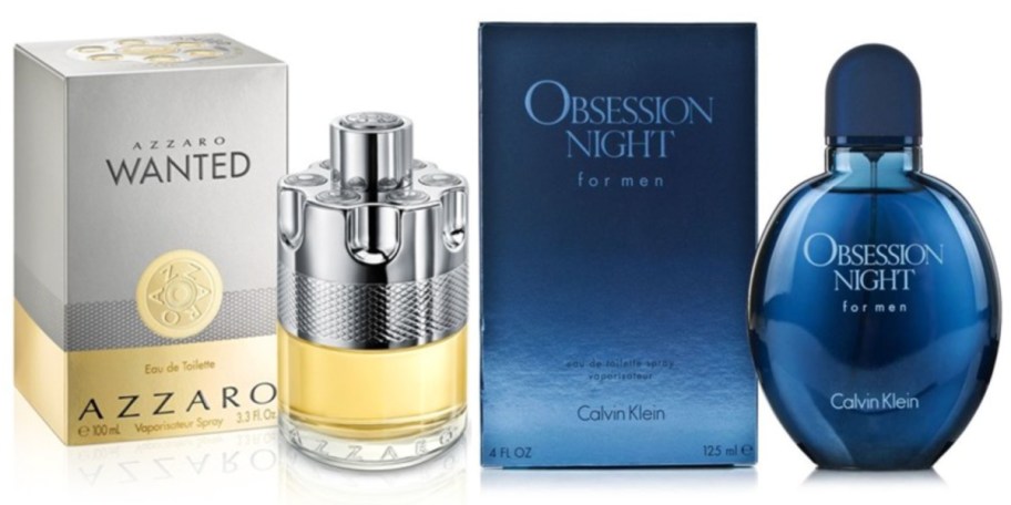 two bottles of perfume